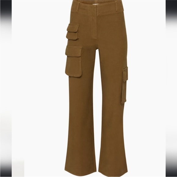 Aritzia Wilfred Picture Pants Cargo brown - Picture 2 of 8